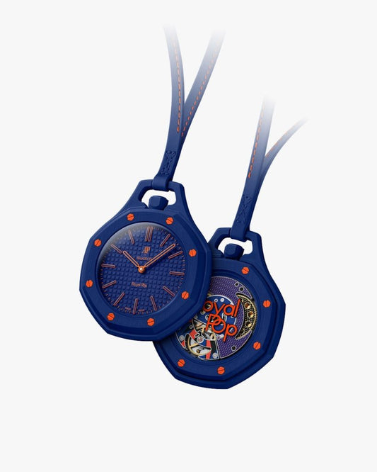 watch x AP Royal Pop "Deep Blue & Orange"