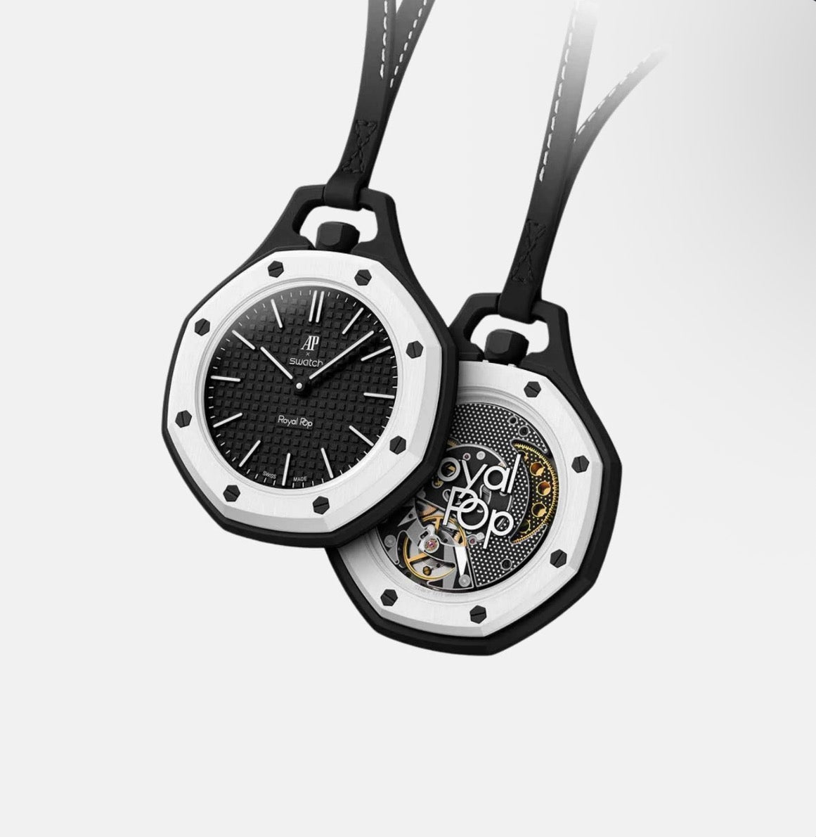 Swatch x AP Royal Pop "Ocho Negro"